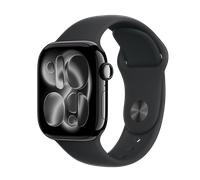 Apple Watch Series 11 2025 GPS 42mm Jet Black Aluminium Case Sport Band S/M Nero