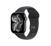 Apple Watch Series 11 GPS + Cellular 42mm Cassa Alluminio Jet Black con Sport Band Nero - M/L Apple