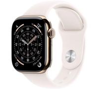 Apple Watch Series 11 5G GPS NFC 42mm Retina OLED Titanio Oro Rosa S/M IP6X SpO2 Pulsometro Sonno SOS