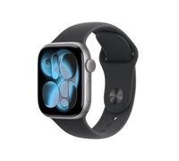 APPLE Watch Series 11 GPS, Cassa 42 mm in alluminio grigio siderale con Cinturino Sport nero - S/M
