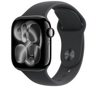 Apple - Watch Series 11 GPS 42mm Cassa Alluminio Jet Black con Sport Band Nero - M /L