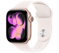Apple - Watch Series 11 GPS 42mm Cassa Alluminio Oro Rosa con Band Rosa Fard - M /L