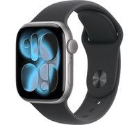Apple Watch Series 11 GPS 42mm Cassa Alluminio Grigio Siderale con Sport Band Nero - S/M Apple