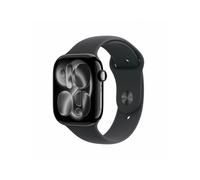 Apple Watch Series 11 GPS 46mm Cassa Alluminio Jet Black con Sport Band Nero - S/M