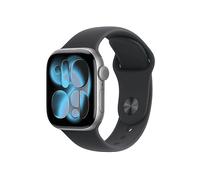 APPLE Watch Series 11 GPS, Cassa 42 mm in alluminio grigio siderale con Cinturino Sport nero - S/M