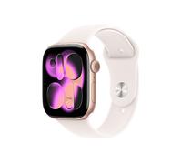 APPLE Watch Series 11 GPS, Cassa 46 mm in alluminio oro rosa con Cinturino Sport fard - S/M
