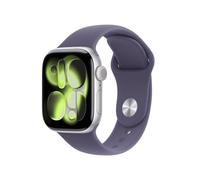 Smartwatch Apple Watch Series 11 GPS + Cellular 42mm Cassa Alluminio Argento con Sport Band Viola Nebbia - S/M [MF8H4ZR/A]