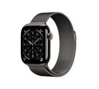Apple Watch Series 11 GPS + Cellular 42mm Cassa Titanio Ardesia con Loop Milanese Ardesia