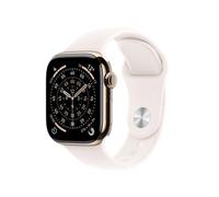 Apple Watch Series 11 GPS + Cellular 42mm Cassa Titanio Oro con Band Rosa Fard - S/M Apple