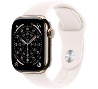 Apple Watch Series 11 GPS + Cellular 42mm OLED Titanio Oro Correa Rosa S/M 5G IP6X SpO2 Cardio