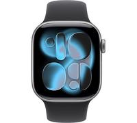 Apple Watch Series 11 GPS+Cellular 42mm Space Gray Al. Case SB S/M - Black EU