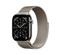 Apple Watch Series 11 GPS + Cellular 46 mm Cassa in titanio naturale con anello milanese naturale - S/M - Nouvo