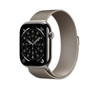 Apple Watch Series 11 GPS + Cellular 46mm Cassa Titanio con Loop Milanese Naturale S/M