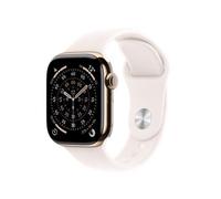 Apple Watch Series 11 GPS + Cellular 46mm Cassa Titanio Oro con Band Rosa Fard - M/L