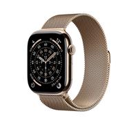 Apple Watch Series 11 GPS + Cellular 46mm Cassa Titanio Oro con Loop in maglia Milanese Oro - S/M Apple