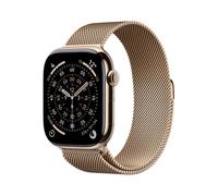Apple - Watch Series 11 Gps + Cellular 46mm Titanio-oro - Loop Milanese Oro - M-l