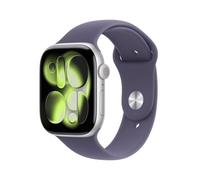 Apple Watch Series 11 GPS Cellular 5G 46mm OLED Argento Cinturino Viola S/M IP6X SpO2 Cardiofrequenzimetro Sonno SOS