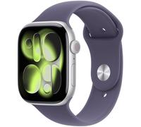 Apple Watch Series 11 GPS NFC 46mm Retina OLED Argento Correa Púrpura S/M IP6X SpO2 ECG