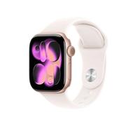 Apple Watch Series 11 rose gold aluminium 46mm light blush sport band Size S/M