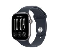 Apple Watch Series 12 GPS 46mm Alluminio Grigio con Cinturino Sport Blu Navy S/M