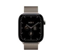 Apple Watch Series 12 GPS + Cellular 46mm Cassa Titanio Naturale con Cinturino Milanese Loop Naturale M/L
