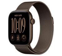 Apple Watch Series 12 (GPS + Cellular) | Cassa 42 mm in alluminio color bronzo scuro con Loop in maglia milanese color bronzo scuro