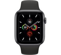 Apple Watch Series 5 (2019) | 44 mm | Alluminio | GPS + Cellular | grigio siderale | Cinturino Sport nero
