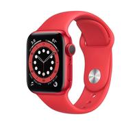Apple Watch Series 6 (2020) GPS + Cellular 40 mm - Alluminio Rosso - Cinturino Sport Rosso