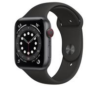 Apple Watch Series 6 (2020) GPS + Cellular 44 mm - Alluminio Grigio Siderale - Cinturino Sport Nero
