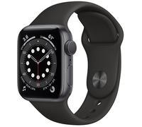 Apple Watch Series 6 Alluminio 40 mm (2020) | GPS | grigio siderale | Cinturino Sport nero