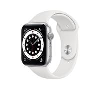 Apple Watch Series 6 OLED 44 mm Digitale 368 x 448 pixel Touchscreen Argento Wifi GPS (satellite)- Ricondizionato - Buono stato