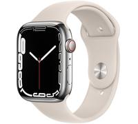 Apple Watch Series 7 Alluminio 45 mm (2021) | GPS | argento | Cinturino Sport Galassia