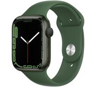 Apple Watch Series 7 Alluminio 45 mm (2021) | GPS | verde | Cinturino Sport Trifoglio