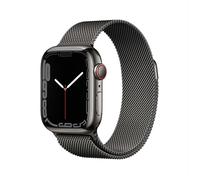 Apple - Watch Series 7 Gps+cellular 45mm Acciaio-maglia Milanese Grafite Apple