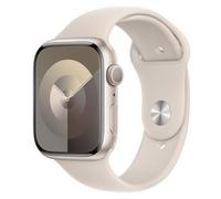 Apple Watch Series 9 GPS 45mm Alluminio galassia Cinturino Sport galassia M/L | nuovo | confezione originale | 30 Mesi di Garanzia | AN658085