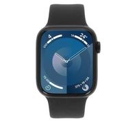 Apple Watch Series 9 GPS 45mm Alluminio mezzanotte Cinturino Sport mezzanotte S/M | nuovo | confezione originale | 30 Mesi di Garanzia | AN655105