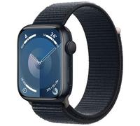 APPLE - Watch Series 9 GPS Cassa 45mm in Alluminio Mezzanotte con Cinturino Sport Loop Mezzanotte