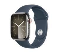 Apple Watch Series 9 GPS + Cellular 45mm Retina OLED Argento Blu M/L NFC 4G SpO2 IP6X