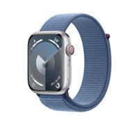 APPLE WATCH SERIES9 GPS + CELLULAR 45MM SILVER ALUMINIUM CASE WITH WINTER BLUE SPORT LOOP