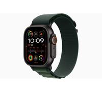Apple Watch Ultra 2 49mm GPS+LTE Cassa Titanio Nero Alpine Loop Verde Scuro