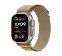 Apple Watch Ultra 2 GPS + Cellular 49mm Cassa in Titanio con Tan Alpine Loop - Medium