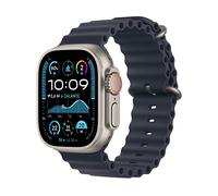 APPLE Watch Ultra 2 GPS + Cellular 49mm cassa in titanio naturale con Cinturino Ocean blu navy