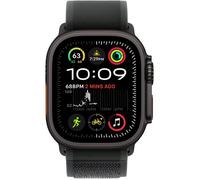 Apple Watch Ultra 2 GPS + Cellular 49mm Cassa Titanio Nero con Nero Trail Loop - S/M