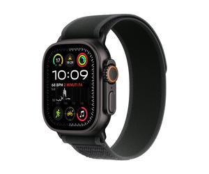 Apple Watch Ultra 2 GPS + Cellular - 49mm - Cassa in Titanio Nero con Cinturino Trail Nero - Nouvo
