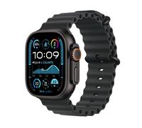 Apple Watch Ultra 2 GPS + Cellular 49mm Cassa Titanio Nero con Nero Ocean Band Apple