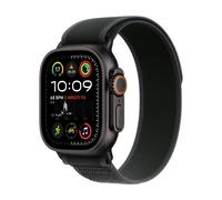Apple Watch Ultra 2 GPS + Cellular 49mm Cassa Titanio Nero con Nero Trail Loop - M/L