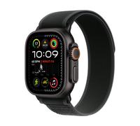 Apple Watch Ultra 2 GPS + Cellular 49mm Cassa Titanio Nero con Nero Trail Loop - M/L
