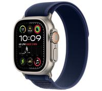 Apple Watch Ultra 2 GPS + Cellular 49mm OLED Cassa Titanio Naturale Cinturino Trail Loop Blu M/L IP6X EN13319 SpO2 ECG