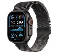 Apple Watch Ultra 2 GPS Cellular 49mm Retina OLED Titanio Nero L Resistenza Acqua 100m IP6X SpO2 ECG