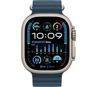 Apple Watch Ultra 2 GPS + Cellular, Cassa 49m in Titanio con Cinturino Ocean Blu